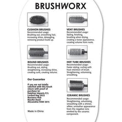 Brushworx Tourmaline Hot Tube Hair Brush Small