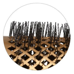 Brushworx Gold Ceramic Hot Tube Hair Brush Medium