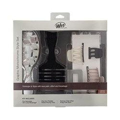 Wet Brush Pro Graphic Monochrome Style Detangling Kit