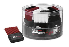 BaByliss PRO Barberology Neck Duster Brush Red/White/Black 12pc Tub.