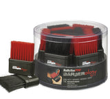 BaByliss PRO Barberology Neck Duster Brush Red/Black 12pc Tub.