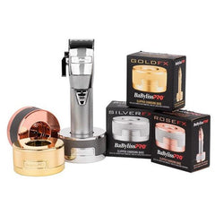 BabylissPRO Charging Base Clipper - Silver.