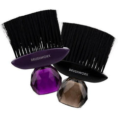 Brushworx Crystal Neck Brush Purple