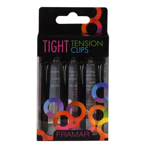Framar Tight Tension Clips 4 pack Black