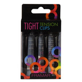 Framar Tight Tension Clips 4 pack Black
