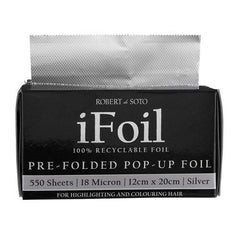 Robert de Soto iFoil Pop Up Silver Foil 18 Micron