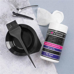 Salon Smart Fast Wipes Hair Colour Remover 100 pk