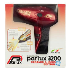 Parlux 3200 Ionic Ceramic Compact Hair Dryer Black