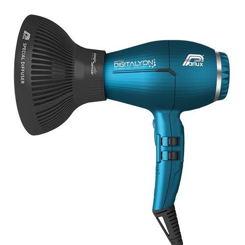 Parlux DigitAlyon Hair Dryer And Diffuser Blue.