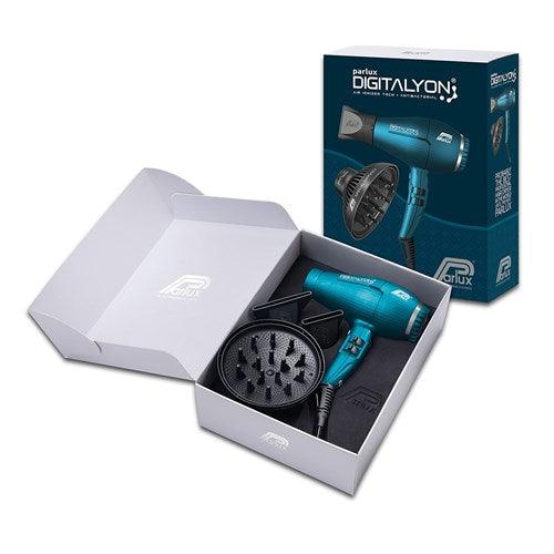 Parlux DigitAlyon Hair Dryer And Diffuser Blue.