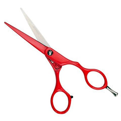 Iceman Retro 5.5" Hairdressing Scissors Red