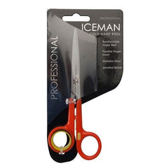 Iceman Salon Pro 6" Hairdressing Scissors Orange