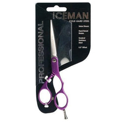 Iceman Salon Shears 5.5" Purple Scissors