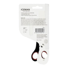 Iceman Salon Shears 5" Black Scissors