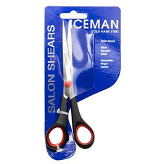 Iceman Salon Shears 5.5" Black Scissors