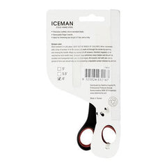 Iceman Salon Shears 6" Black Scissors