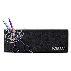 Iceman by Suntachi Rainbow 5.5" Thinning Scissors
