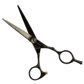 Iceman Black Crystal Black Swirl 5.5 Scissors
