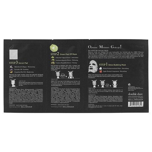 OMG Platinum Facial Mask Green