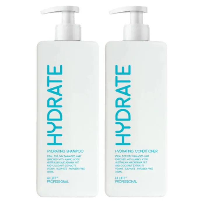 HI LIFT HYDRATE 350ML SHAMPOO & CONDITIONER BUNDLE.