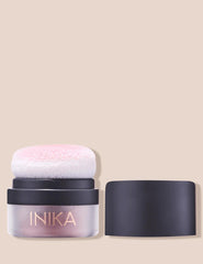 Inika Organic Mineral Blush Puff Pot Rosy Glow 3g