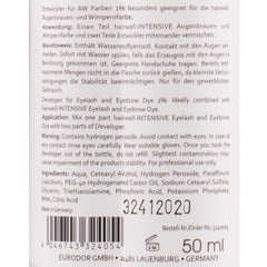 Hairwell Eyelash Eyebrow Cream Developer