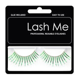Lash Me Glow-In-The-Dark Green Eyelashes