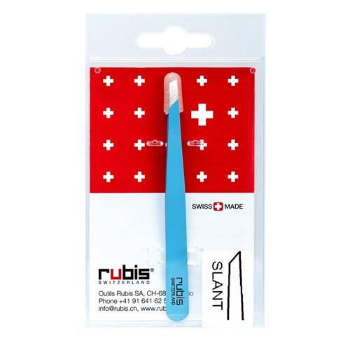 Rubis Slant Tweezer Blue