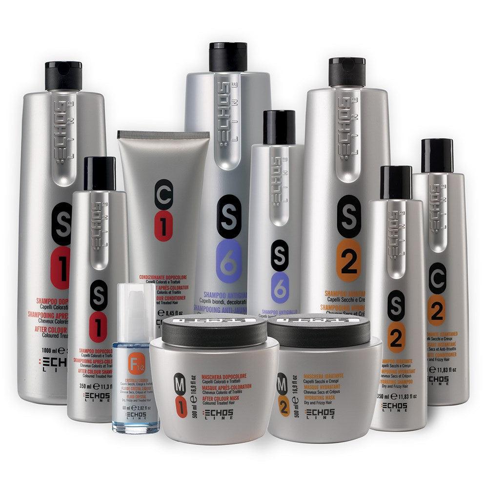 Echos Color Hair Colour Intense Blue Colour Mix