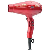 Parlux 3800 Ceramic Iconic Dryer 2100W Red.