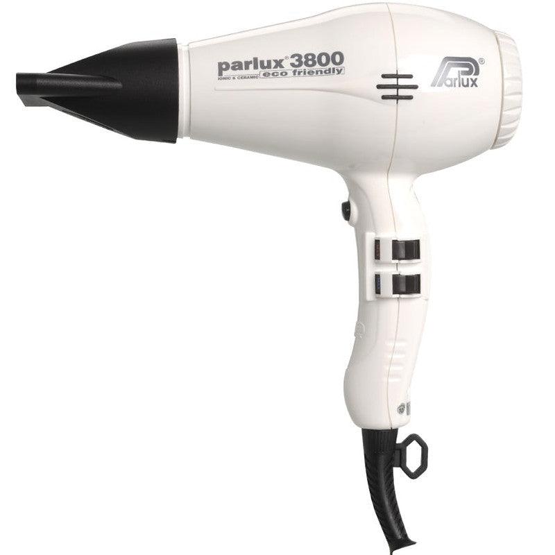 Parlux 3800 Ceramic Iconic Dryer 2100W White.