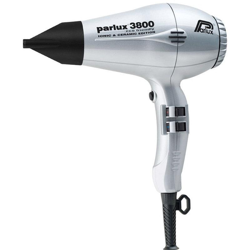 Parlux 3800 Ceramic Iconic Dryer 2100W Silver.