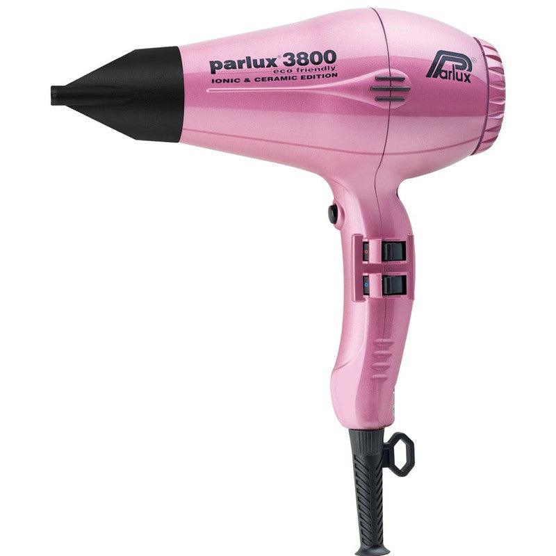 Parlux 3800 Ceramic Iconic Dryer 2100W Pink.