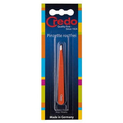 Credo Pop Art Slant Tweezer Orange