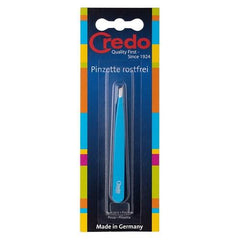 Credo Pop Art Slant Tweezer Blue