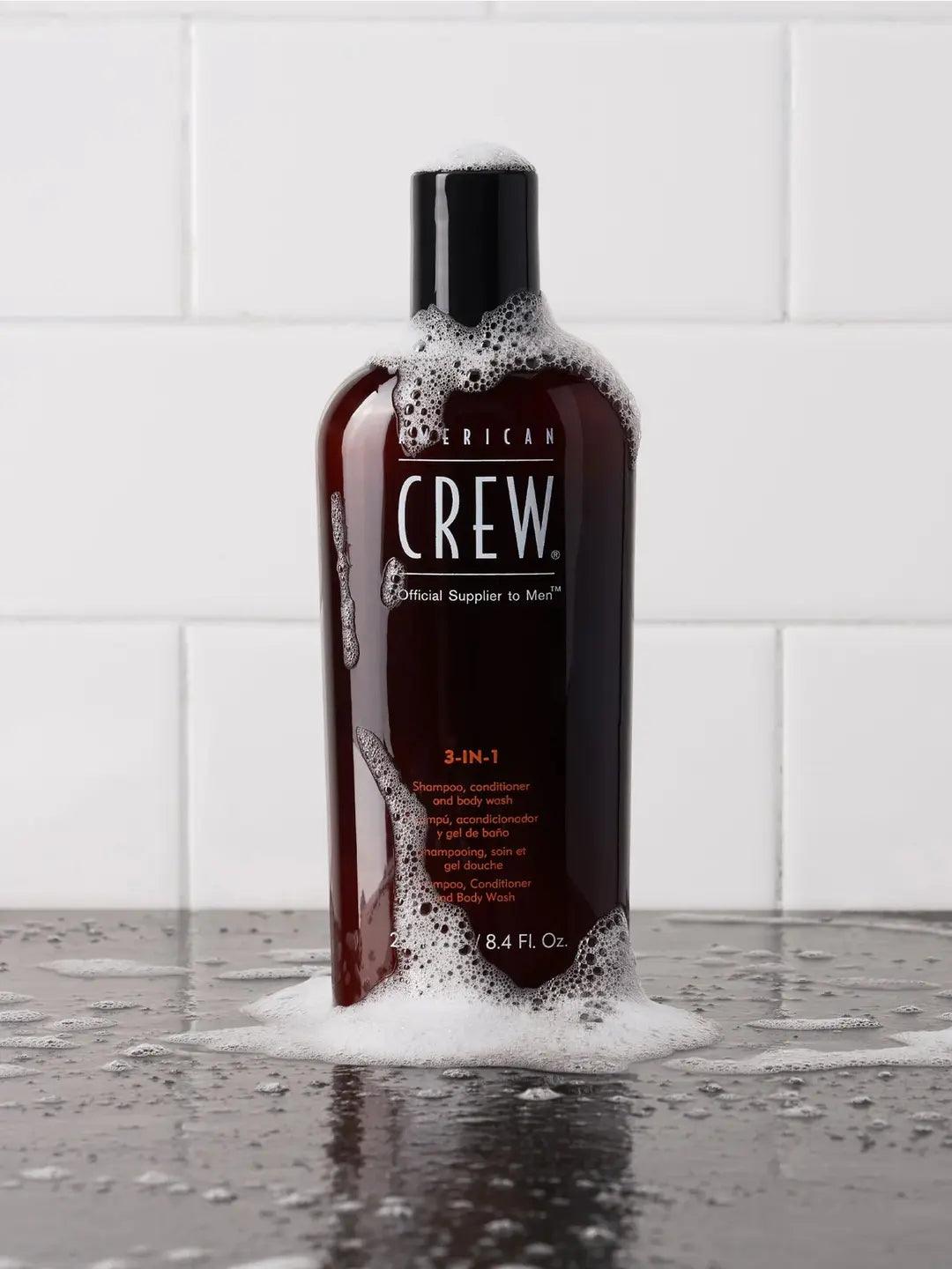 American Crew Classic 3 in 1 Shampoo Conditioner and Body Wash 450ml