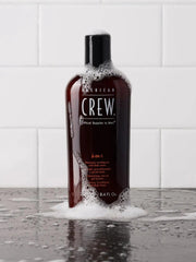 American Crew Classic 3 in 1 Shampoo Conditioner and Body Wash 450ml