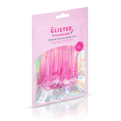 Glister Sparkle Clips Pink (4)
