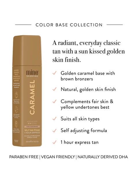 Minetan Caramel Self Tan Foam 200ml