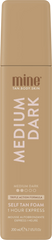 Minetan Medium Dark Self Tan Foam 200ml