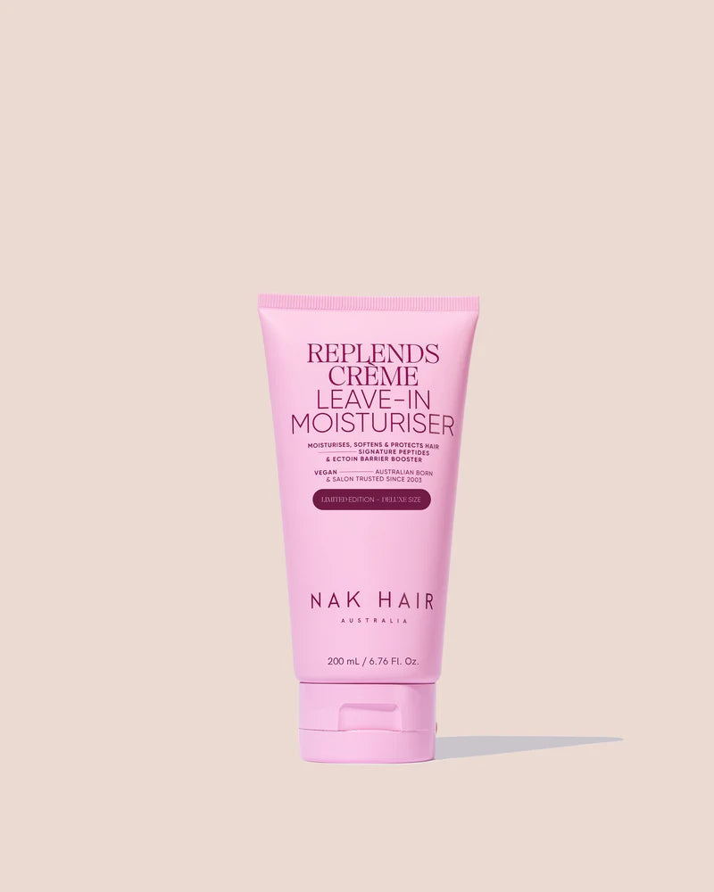 NAK Signature Replends Creme Leave In Moisturiser Deluxe Size 200ml Limited Edition