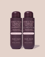 Nak Nourish Structure Complex Protein Shampoo and Condition Deluxe Size Duo 500ml Limited Edition