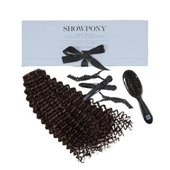 Show Pony 3 Piece Curly Clip In Hair Extensions Box Set