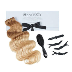 Show Pony 3 Piece Wavy Clip In Hair Extensions Box Set