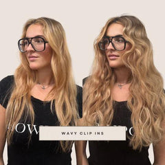 Show Pony 3 Piece Wavy Clip In Hair Extensions Box Set