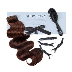 Show Pony 3 Piece Wavy Clip In Hair Extensions Box Set