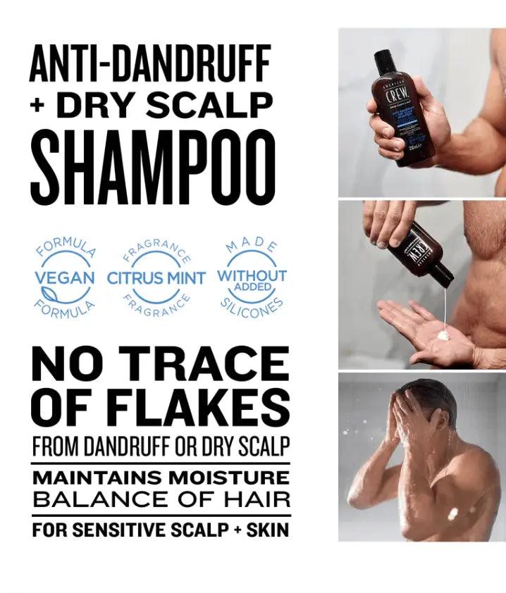 American Crew Anti Dandruff And Dry Scalp Shampoo 250ml