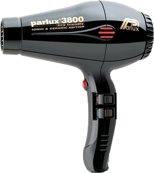 Parlux 3800 Ceramic Iconic Dryer 2100W Black.