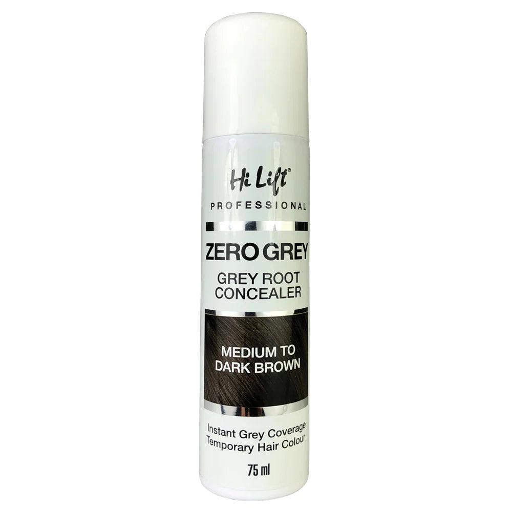 Hi Lift Zero Grey Root Concealer - Medium to Dark Brown 75ml.