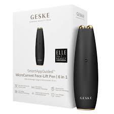 GESKE Microcurrent Face Lift Pen 6 in 1 Black